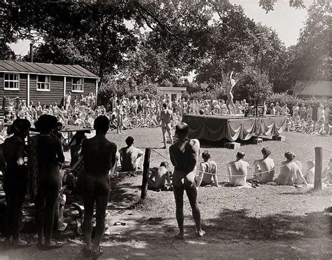 nudist pageant|Family Beauty Contest at a Nudist Camp